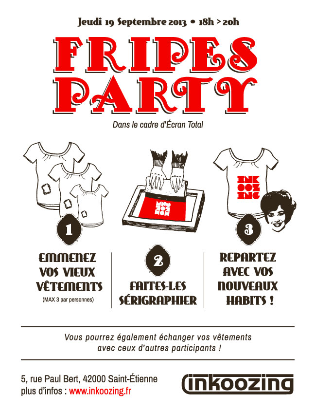 Flyer Fripes Party